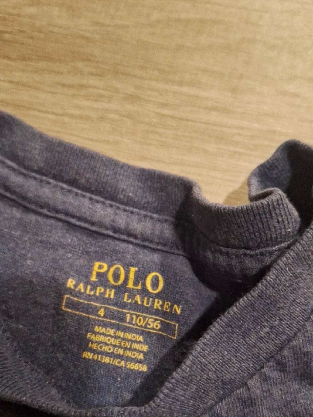 🍦Polo by Ralph Lauren Navy Long-Sleeve Crew Tee with Red Pony